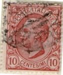 Stamps Italy -  10 Personaje