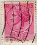 Stamps Italy -  50 Ilustración