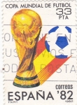 Stamps Spain -  Copa Mundial de Futbol España-82   (Y)