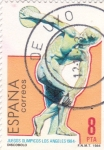 Stamps Spain -  Juegos Olímpicos de Los Angeles-1984- Discóbolo  (Y)