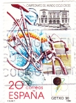 Stamps Spain -  Campeonato del Mundo de Ciclo Cross Getxo-90  (Y)