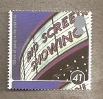 Stamps United Kingdom -  100 años de cine