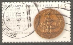 Stamps : Europe : Germany :  MONEDA  TORO  DE  ORO  DEL  EMPERADOR  CARLOS IV