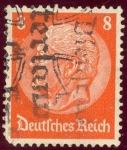 Stamps : Europe : Germany :  1933-36 85º Aniversario de Maréchal Hindenburg - Ybert:488