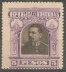 Stamps Honduras -  PRESIDENTE  LUIS  BOGRÀN