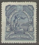 Stamps America - Honduras -  AVISTAMIENTO  DE  LAS  COSTAS  DE  HONDURAS  POR  CRISTOBAL  COLÒN