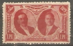 Stamps Honduras -  PRESIDENTE  VICENTE  MEJÌA  COLINDRES  Y  VICEPRESIDENTE  RAFAEL  DÌAZ  CHÀVEZ