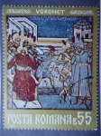 Stamps : Europe : Romania :  Monasaterio de Voronet-