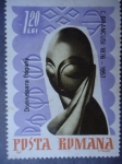 Sellos de Europa - Rumania -  Escultor:Constantin Brancusi 1876-1957-Madame:Domnisoara Pogany.