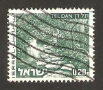 Stamps Israel -  532 - Vista de Tel Dan