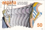 Stamps Spain -  V Copa del Mundo de Atletismo   (Y)