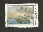 Stamps Russia -  Primavera temprana por V.K. Bjalyntzky