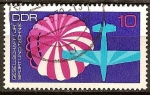 Stamps Germany -  GST - Sociedad para el Deporte y la Tecnología-DDR.