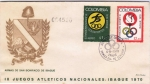 Sellos del Mundo : America : Colombia : IX Juegos Atleticos Ibague