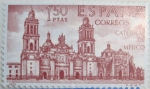 Sellos del Mundo : Europa : Espaa : catedral de mejico