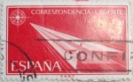 Stamps Spain -  correspondencia urgente