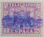 Stamps Spain -  telegrafos