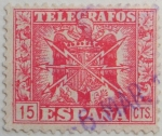 Stamps : Europe : Spain :  telegrafos