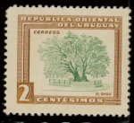 Stamps Uruguay -  el ombú