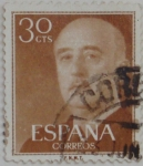 Stamps : Europe : Spain :  general franco