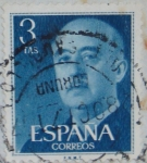 Stamps Spain -  general franco