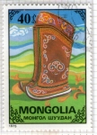 Sellos de Asia - Mongolia -  7  Artesania