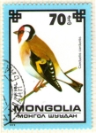 Stamps Mongolia -  14  Carduelis carduelis