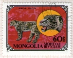 Sellos de Asia - Mongolia -  26  Uncia uncia