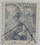 Stamps : Europe : Spain :  general franco