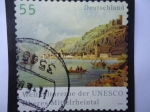 Stamps Germany -  Oberes Mittelrheintal.