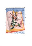 Stamps Italy -  Pinocchio