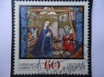 Stamps Germany -  Weihnachts Marke 1979.