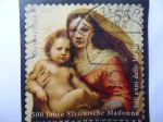 Stamps Germany -  500 jahre Sixtinische Madonna