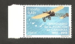 Stamps Spain -   Centº de la Aviación en Canarias