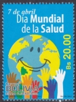 Sellos de America - Bolivia -  Dia mundial de la Salud