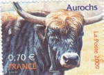 Stamps France -  Aurochs