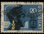 Stamps Uruguay -  caidos en cumplimiento del deber