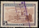 Stamps Uruguay -  palacio legislativo