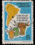 Sellos de America - Uruguay -  uruguay exporta calidad