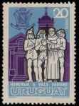 Stamps Uruguay -  homenaje a Villa Soriano