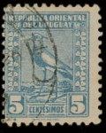 Stamps Uruguay -  pajaro