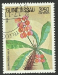Sellos de Africa - Guinea Bissau -  Flor, Flora
