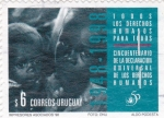 Stamps Uruguay -  Todos los Derechos Humanos Para Todos-Foto ONU