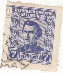 Stamps Uruguay -  José Gervasio Artigas