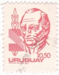 Sellos de America - Uruguay -  General José Artígas