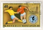 Sellos del Mundo : Asia : Mongolia : 39  Mundial de futbol-1958