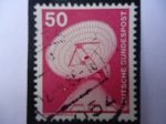 Stamps Germany -  Estación Terrestre.