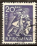Sellos de Europa - Rumania -  Minero.
