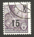 Stamps Germany -  179 - Trabajador en la metalurgia