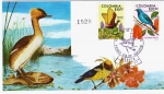 Sellos de America - Colombia -  Aves